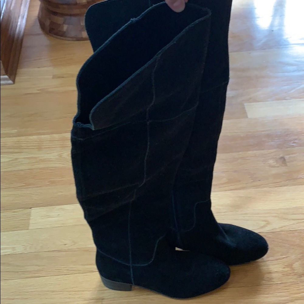 Suede thigh high Boots